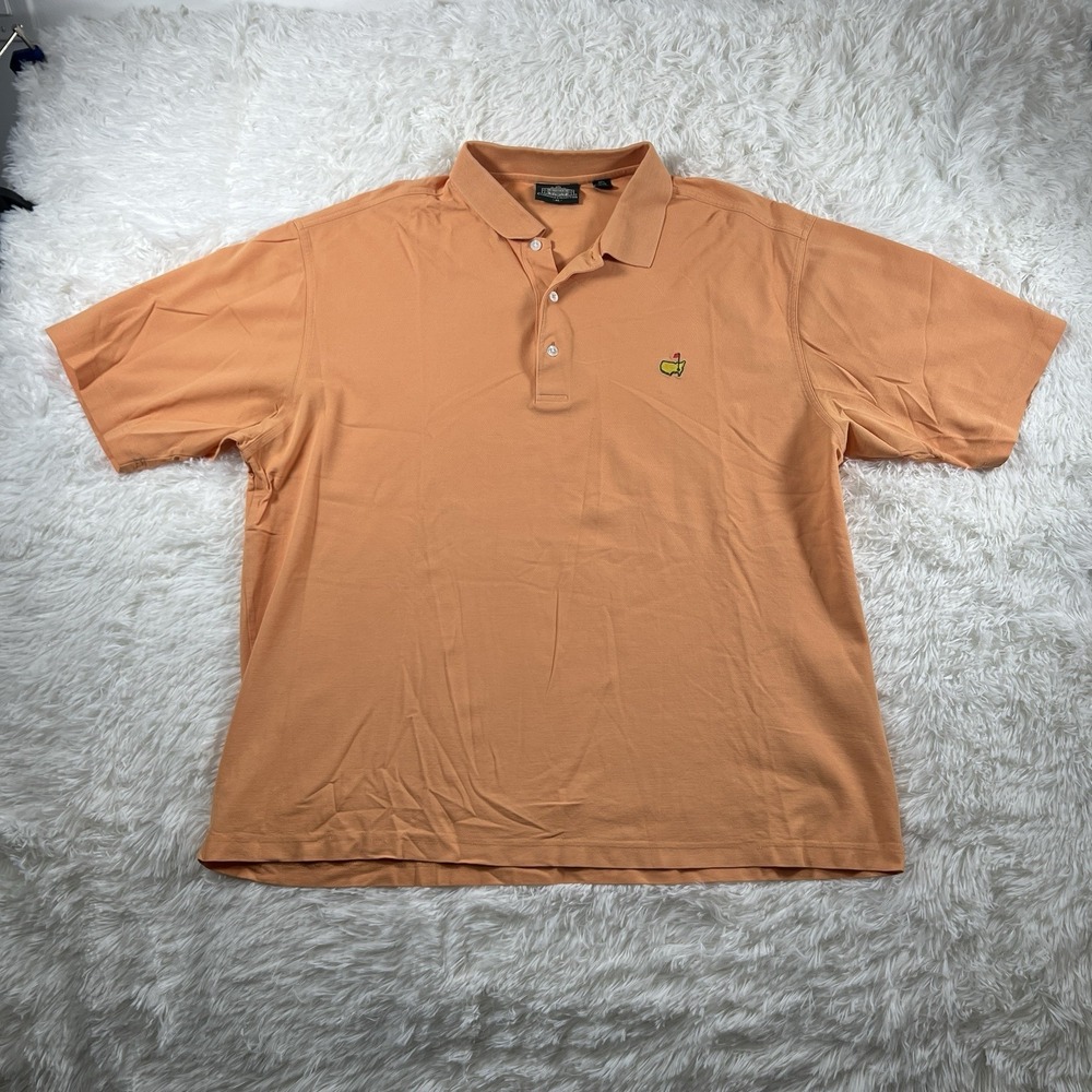 Masters Clubhouse‎ Collection Shirt Mens XL Golf Polo Augusta National Logo